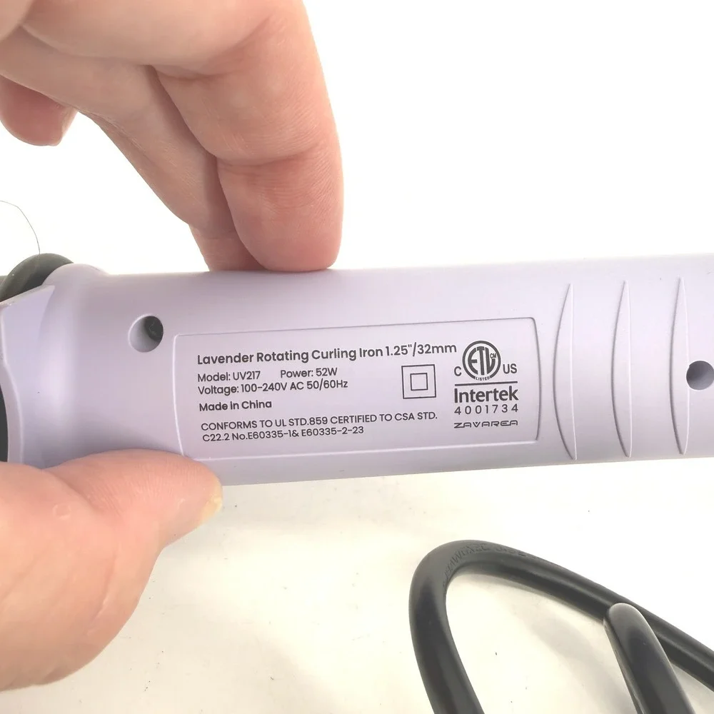 Zavarea Rotating Curling Iron Women 1.25